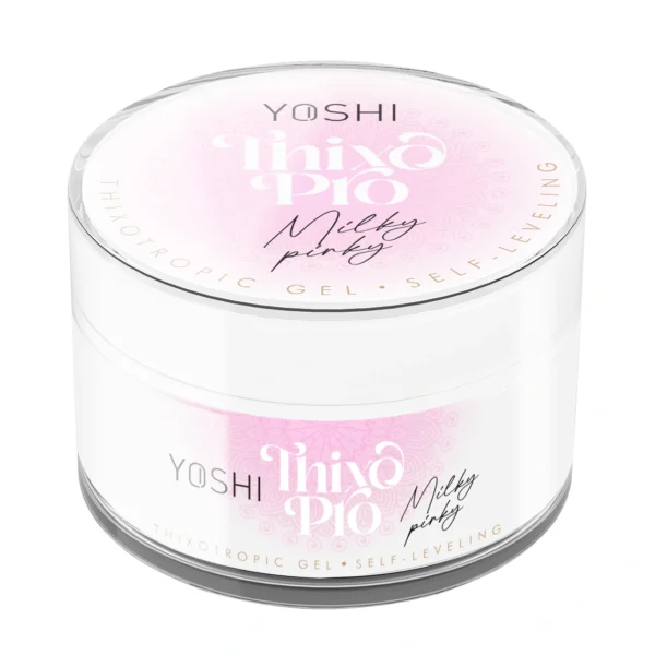 Thixo PRO Self-Leveling Gel UV LED Milky Pinky 50 ml - Image 2