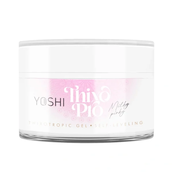 Thixo PRO Self-Leveling Gel UV LED Milky Pinky 50 ml - Image 3