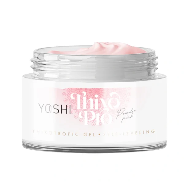 Thixo PRO Self-Leveling Gel UV LED Powder Pink 50 ml - Image 3